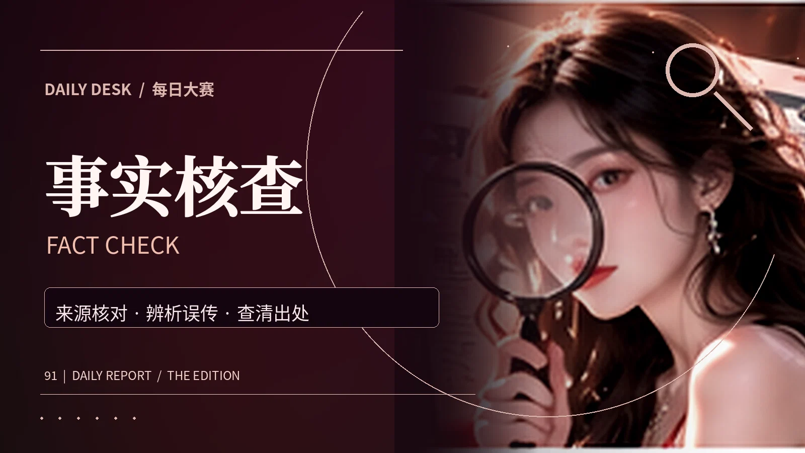 真相笔记主题视觉