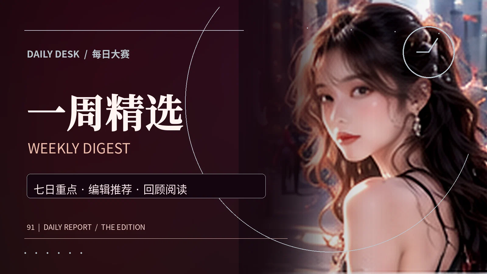 周末阅读单主题视觉